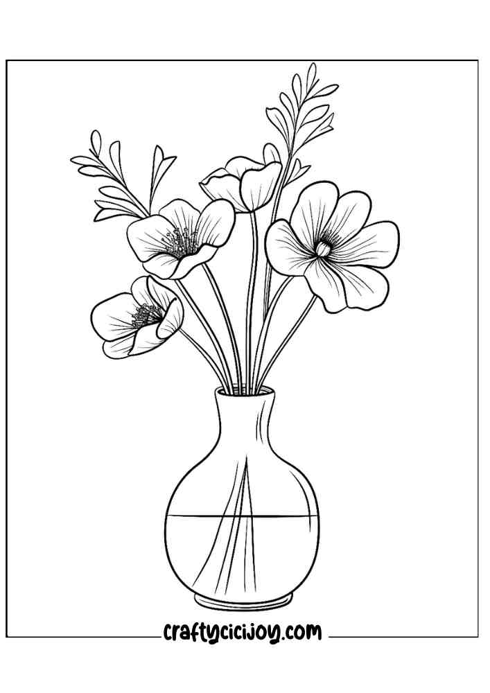 Easy Coloring Pages For Adults 70