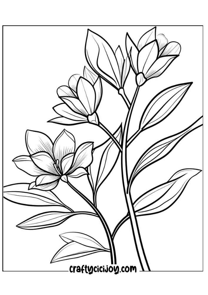Easy Coloring Pages For Adults 71