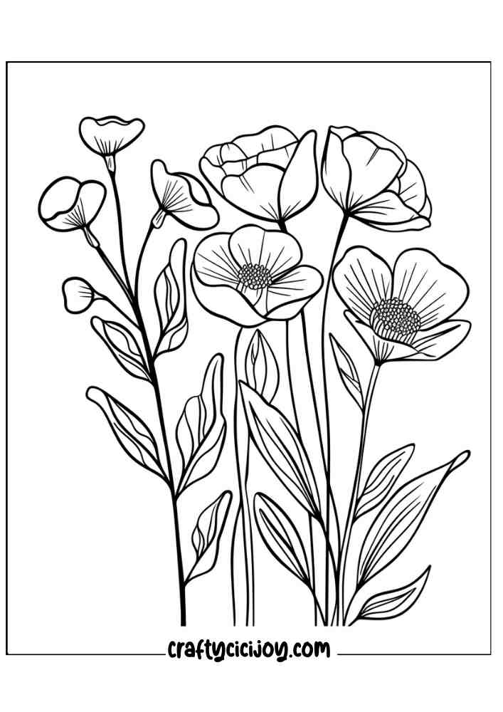 Easy Coloring Pages For Adults 72
