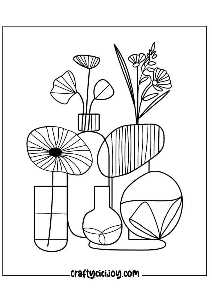 Easy Coloring Pages For Adults 90