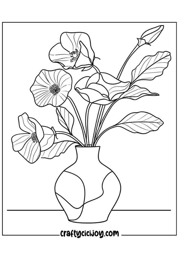 Easy Coloring Pages For Adults 99