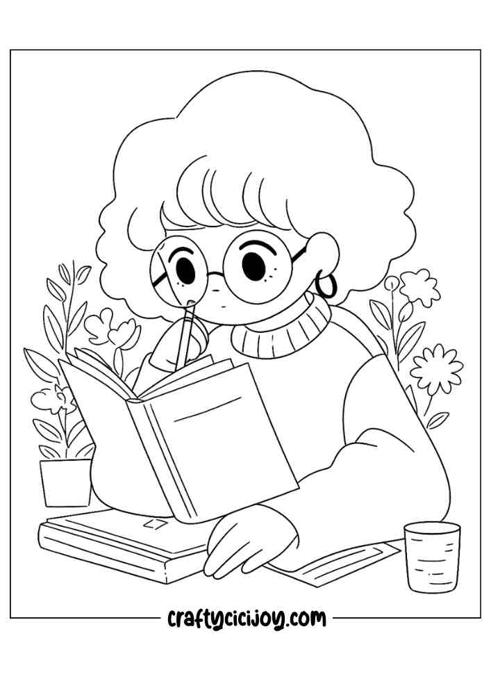 Easy Coloring Pages For Adults