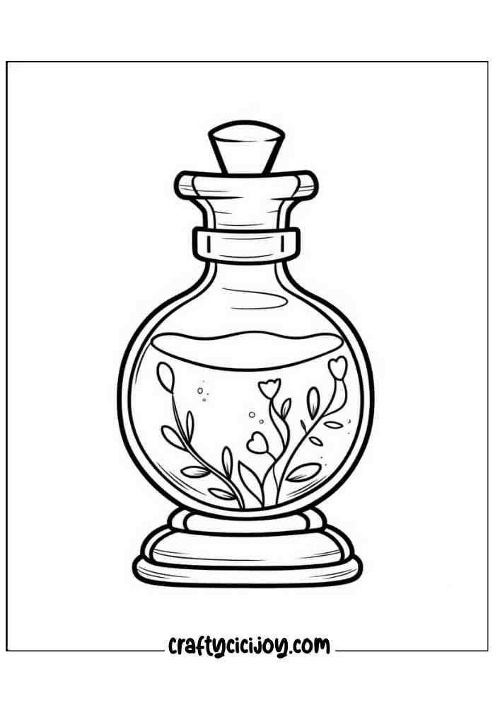 Easy Halloween Coloring Pages 23