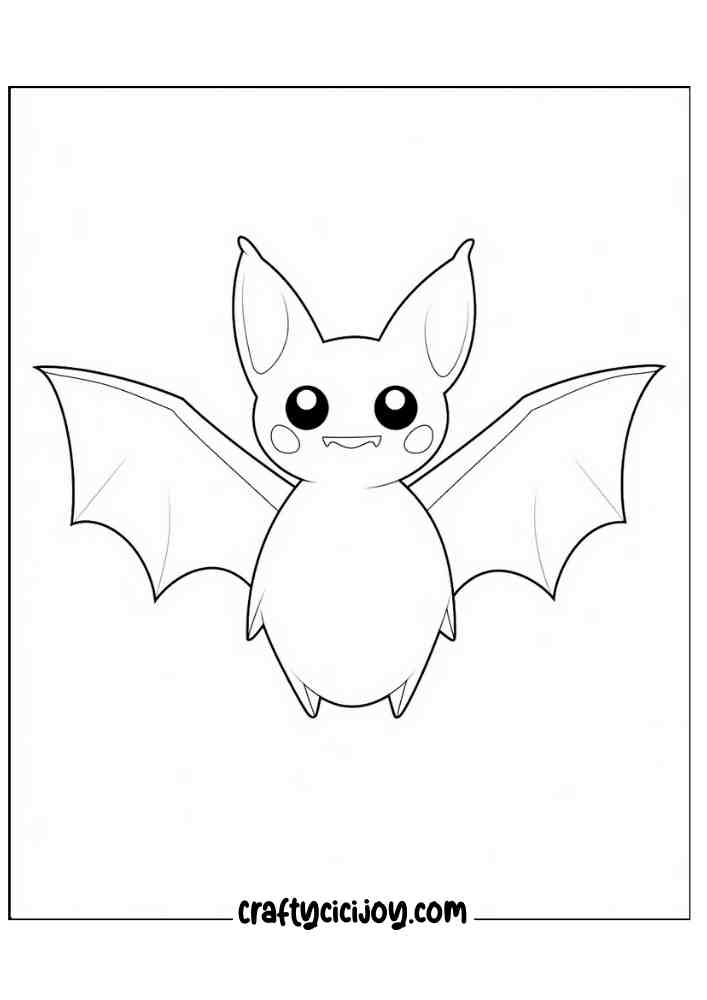 Easy Halloween Coloring Pages 31