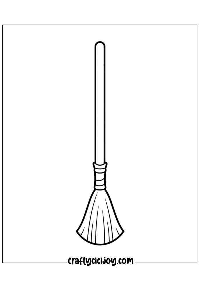 Easy Halloween Coloring Pages 8