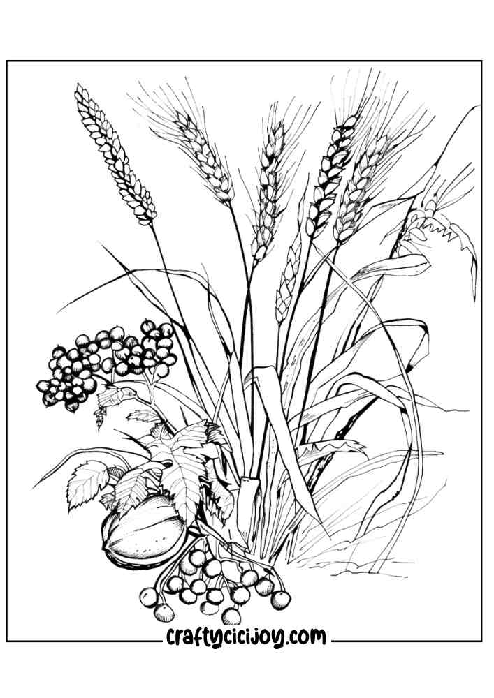 Fall Coloring Pages For Adults 30