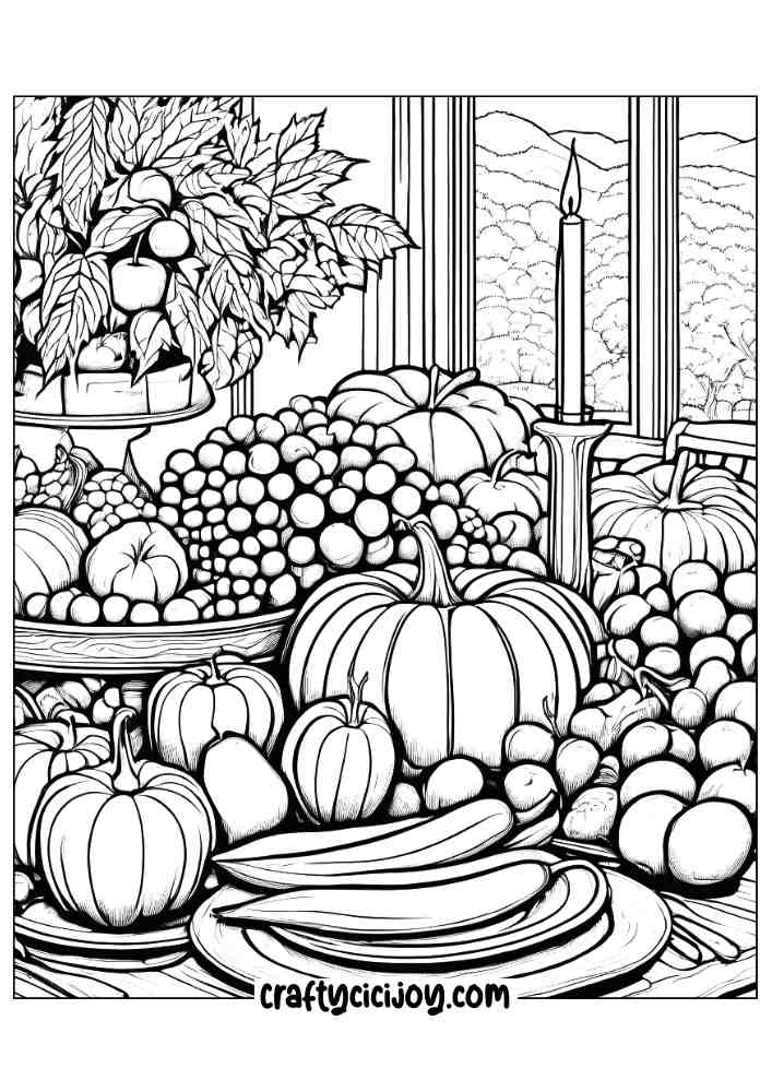 Fall Coloring Pages For Adults 34 1