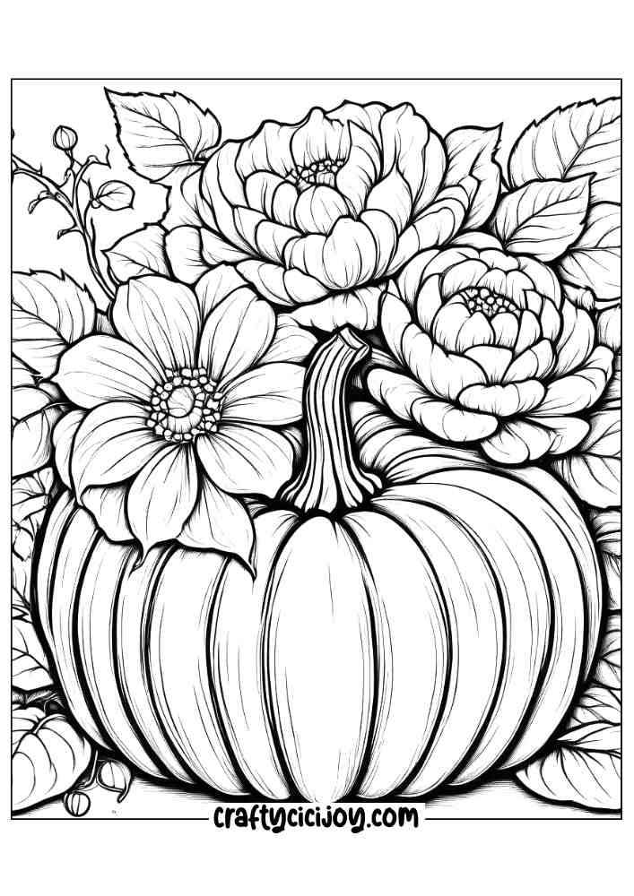 Fall Coloring Pages For Adults 46 1