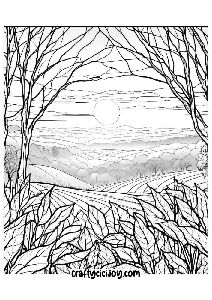 Fall Coloring Pages For Adults 54 2