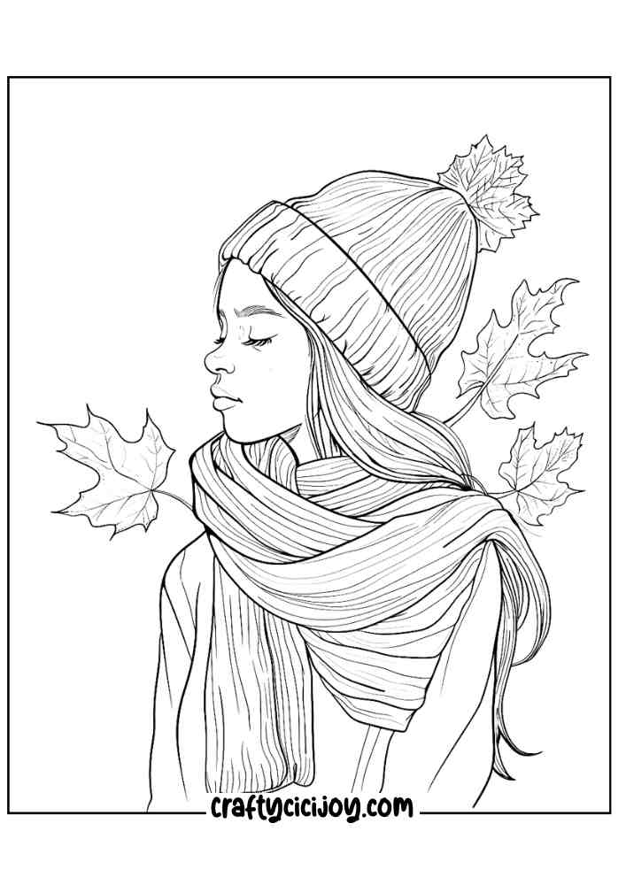 Fall Coloring Pages For Adults 67