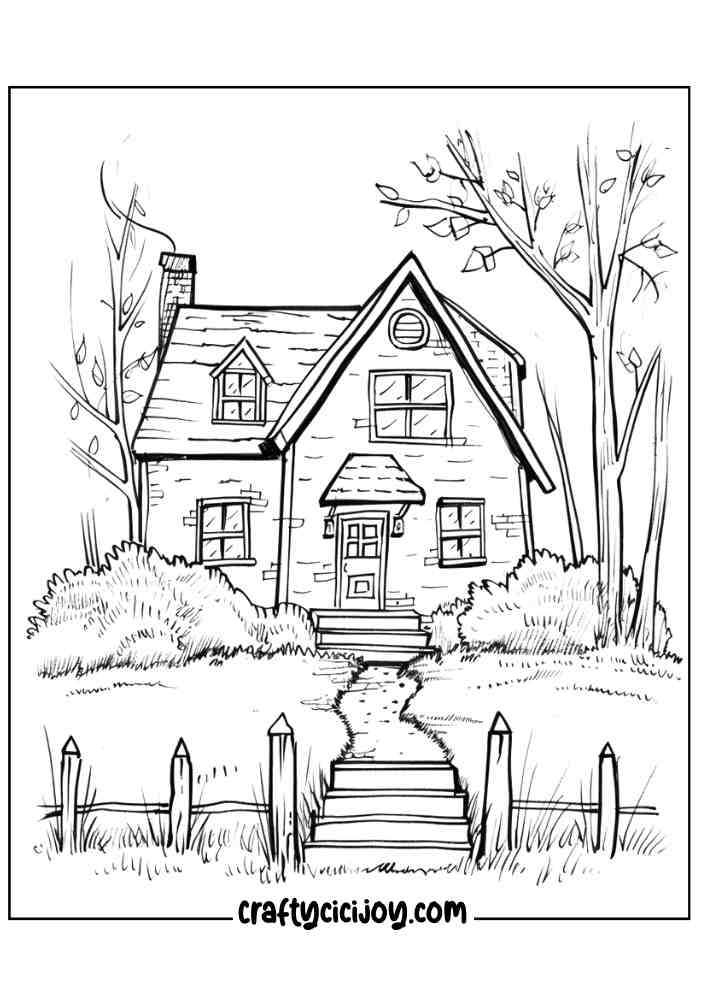 Fall Coloring Pages For Adults 73
