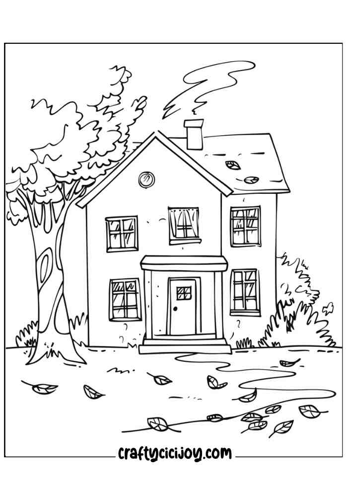 Fall Coloring Pages For Adults 77