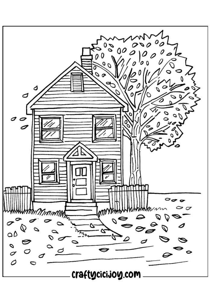 Fall Coloring Pages For Adults 81