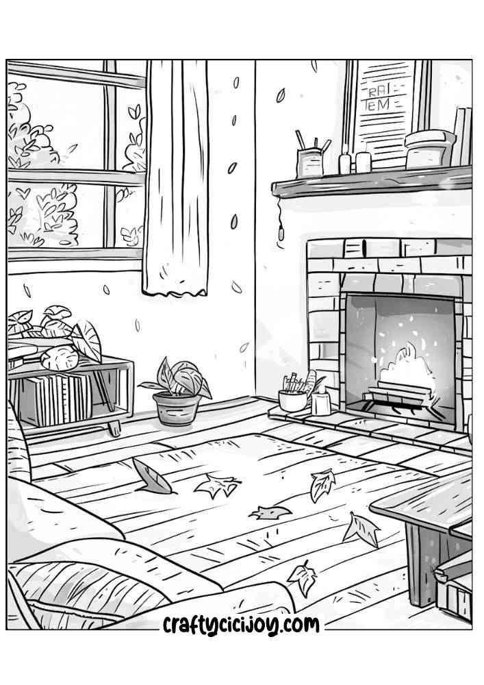 Fall Coloring Pages For Adults 86