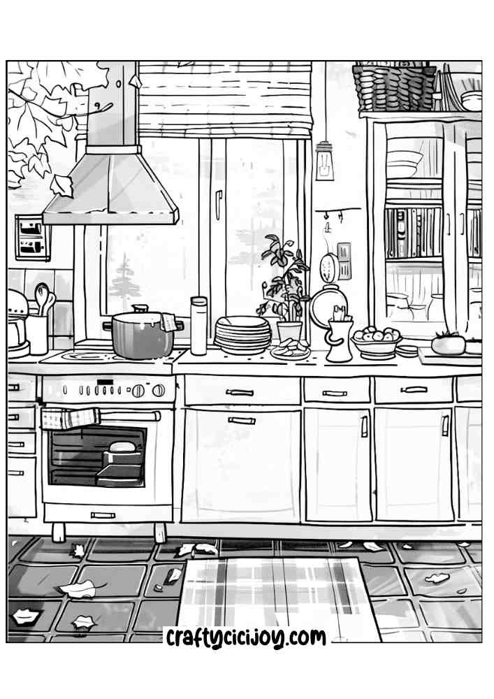 Fall Coloring Pages For Adults 89