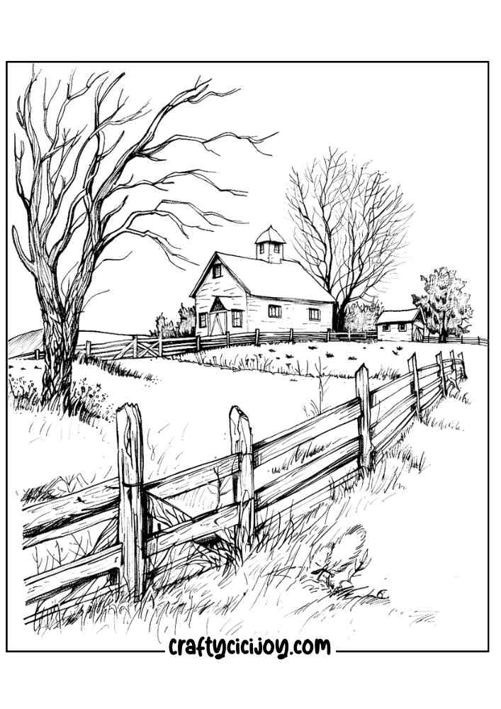Fall Coloring Pages For Adults 9