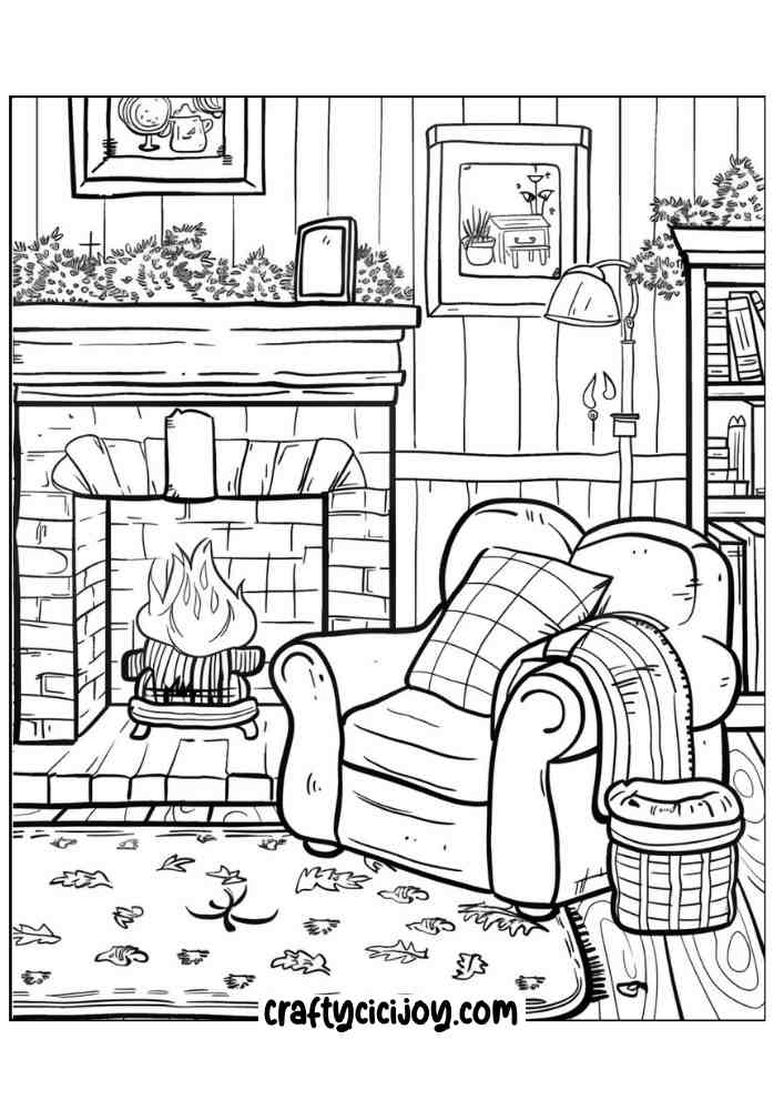 Fall Coloring Pages For Adults 91