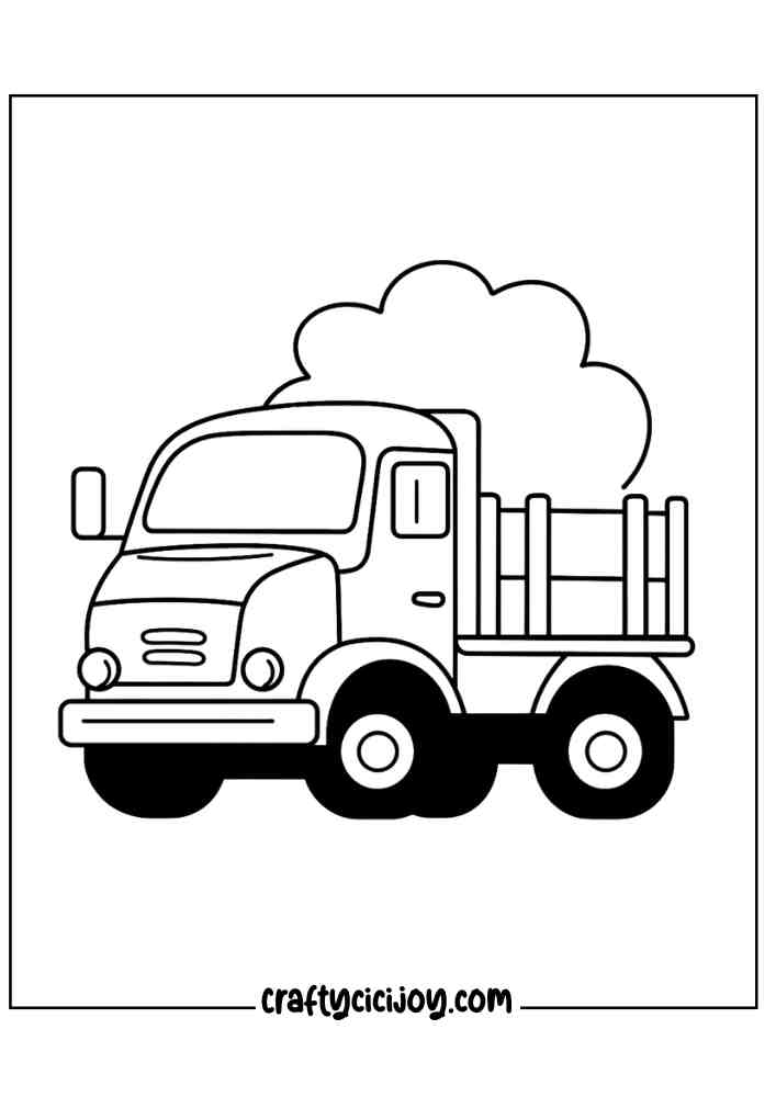 Fall Kids Coloring Pages 25