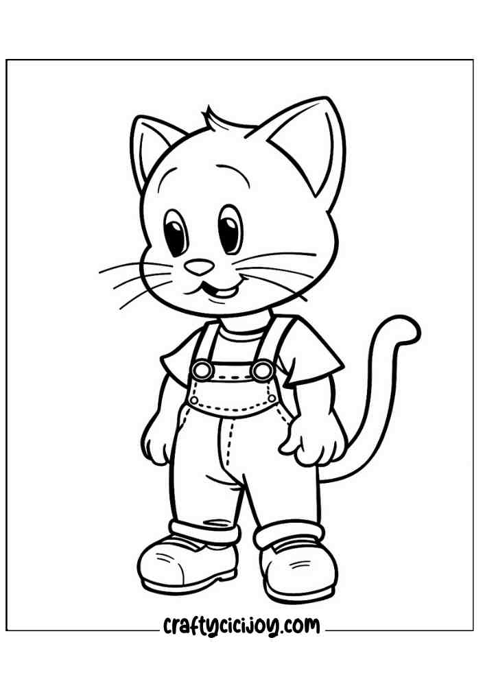 Fall Kids Coloring Pages 8