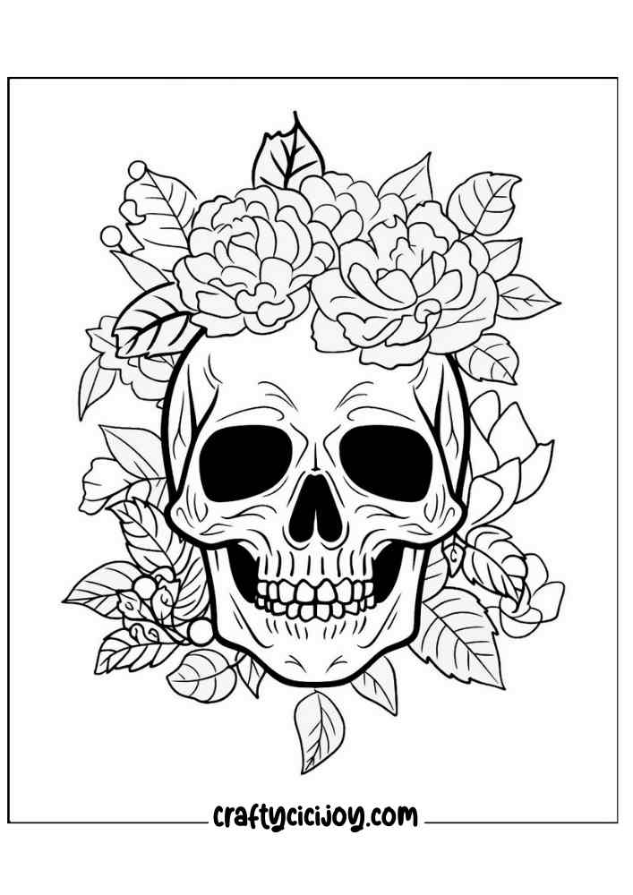 Halloween Coloring Pages For Adults 14