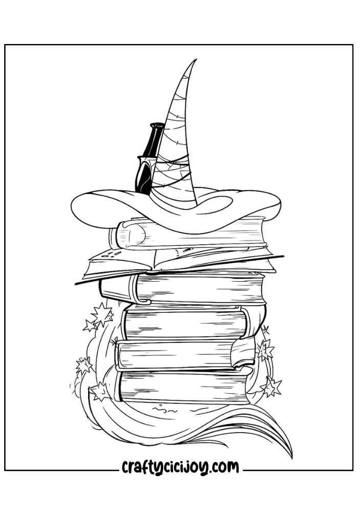 Halloween Coloring Pages For Adults 19