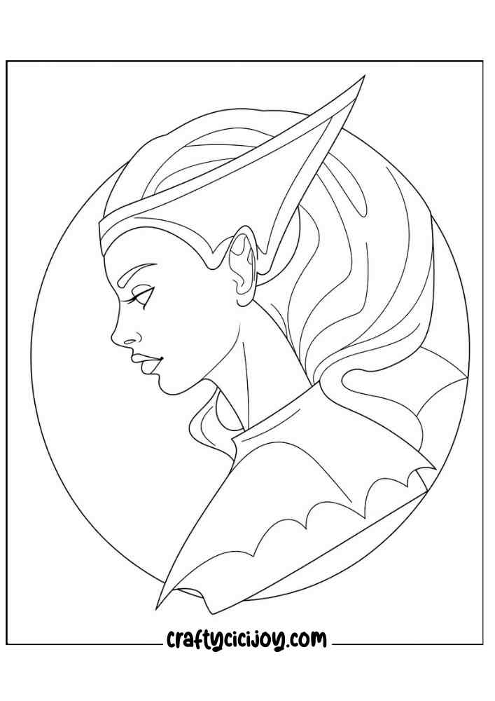 Halloween Coloring Pages For Adults 2