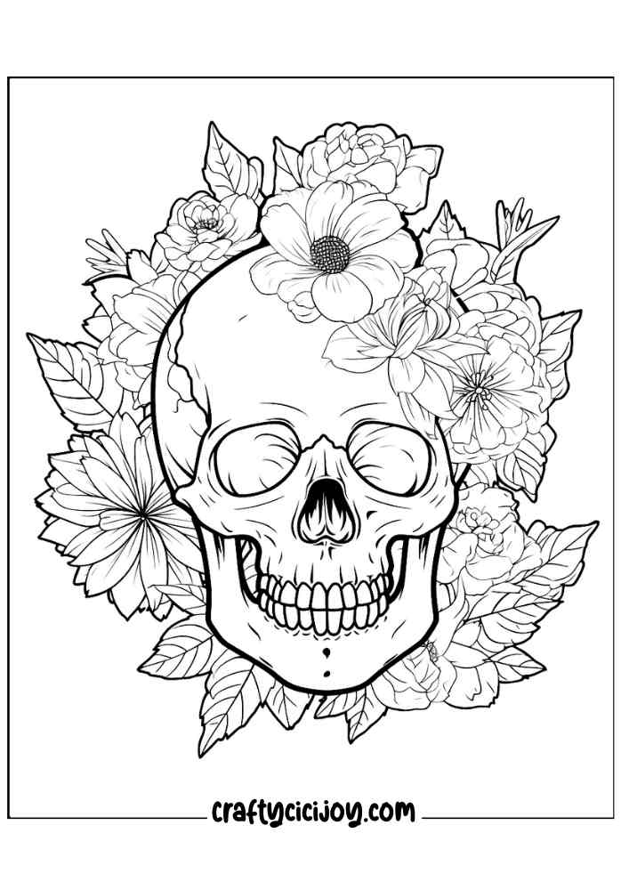 Halloween Coloring Pages For Adults 20