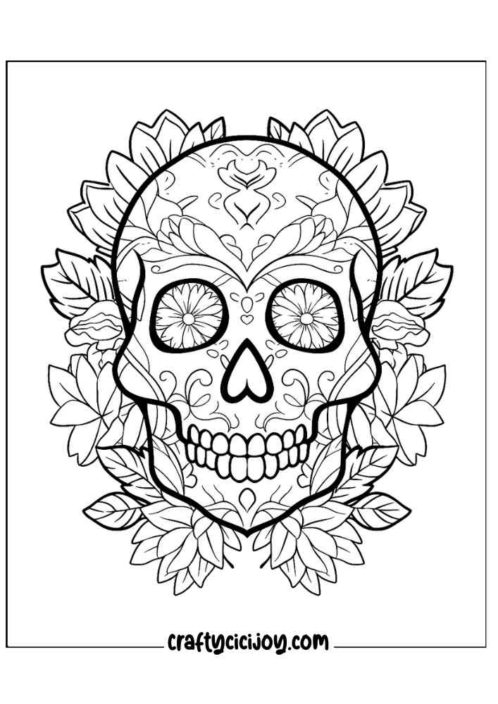 Halloween Coloring Pages For Adults 21