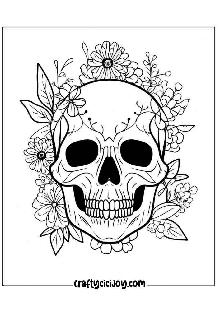 Halloween Coloring Pages For Adults 24