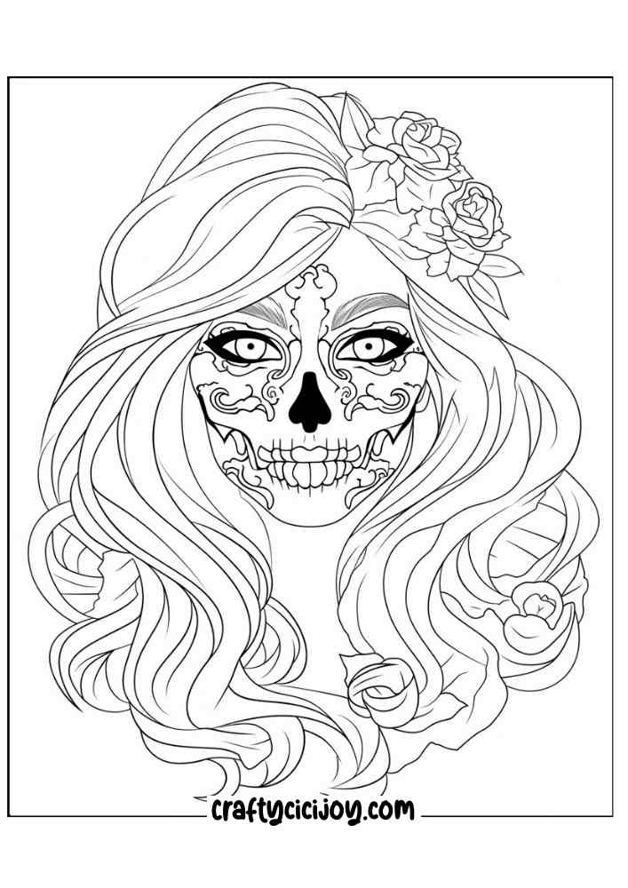 Halloween Coloring Pages For Adults 26