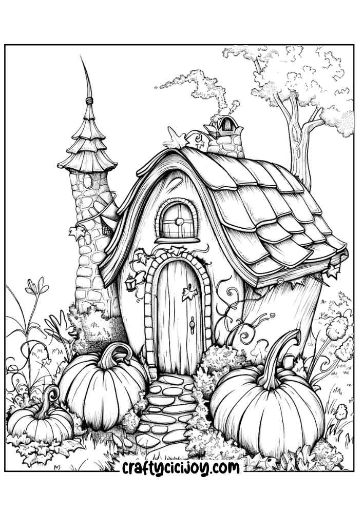 Halloween Coloring Pages For Adults 30
