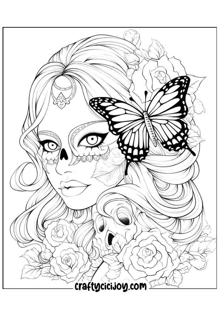 Halloween Coloring Pages For Adults 32