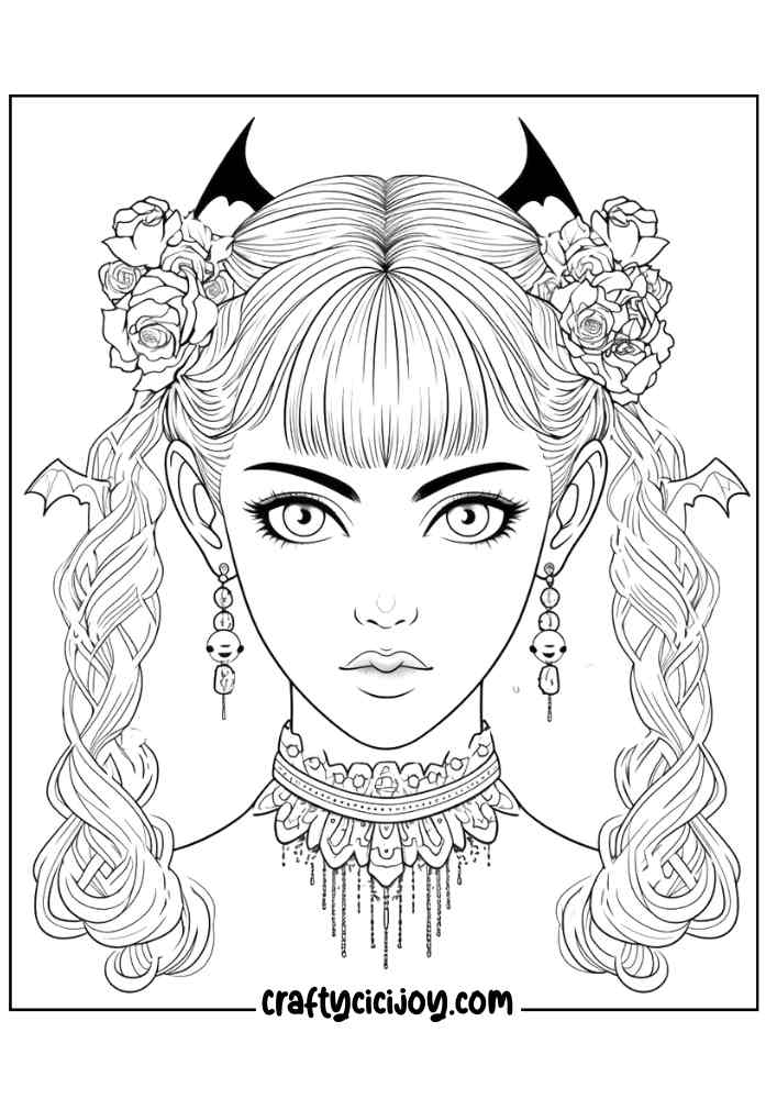 Halloween Coloring Pages For Adults 40