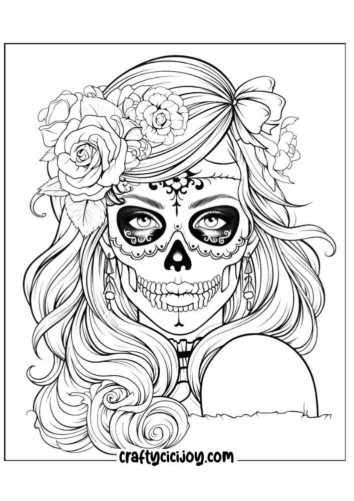 Halloween Coloring Pages For Adults 43