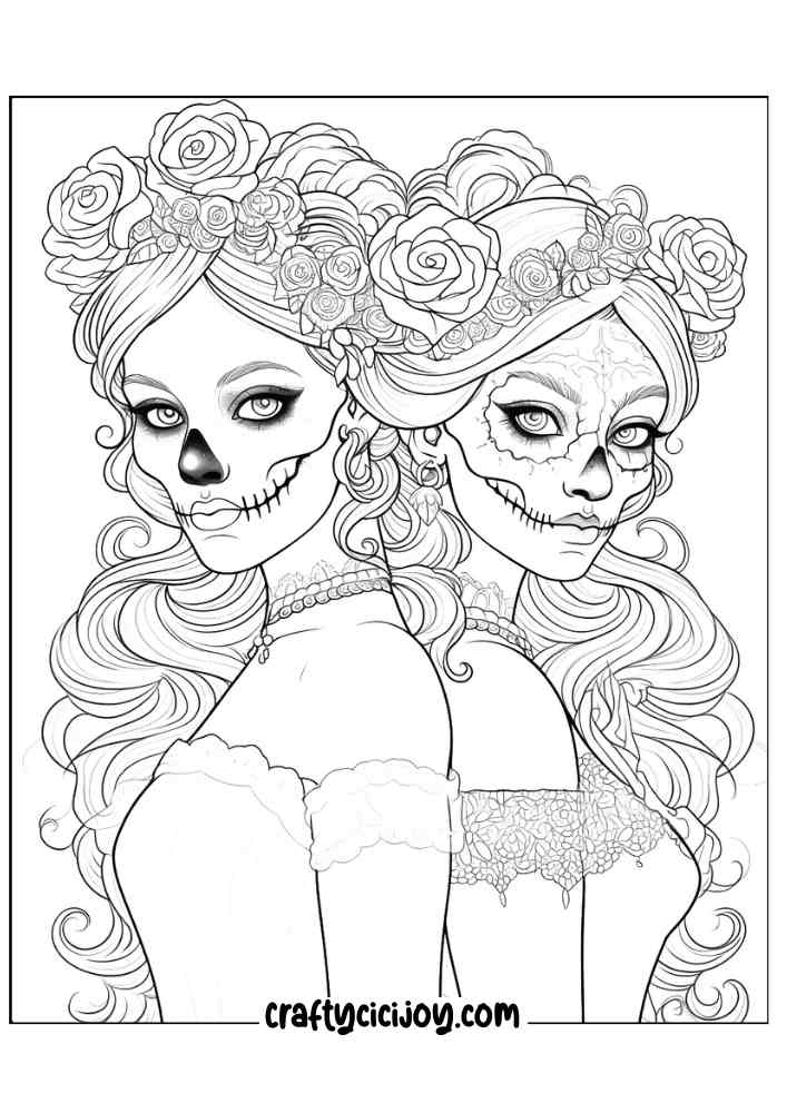 Halloween Coloring Pages For Adults 44
