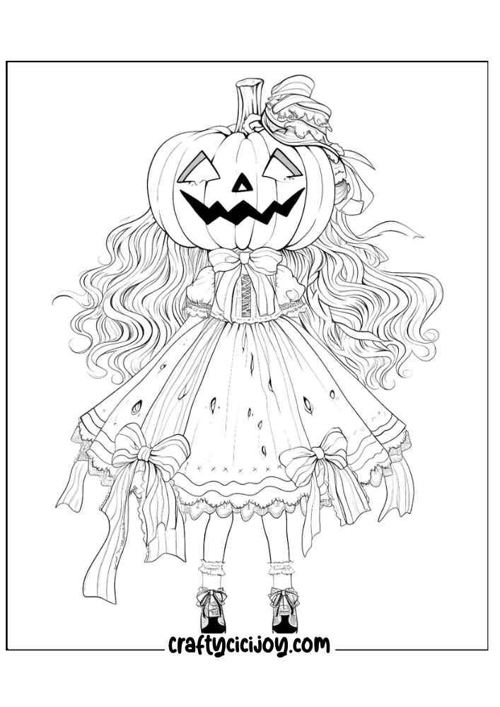 Halloween Coloring Pages For Adults 47