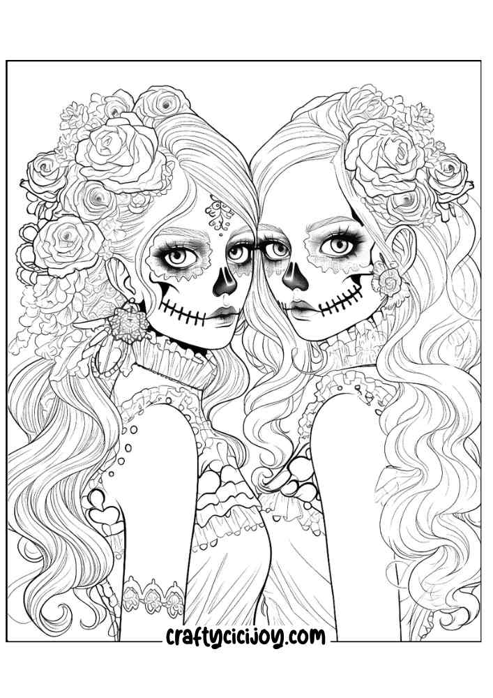 Halloween Coloring Pages For Adults 50