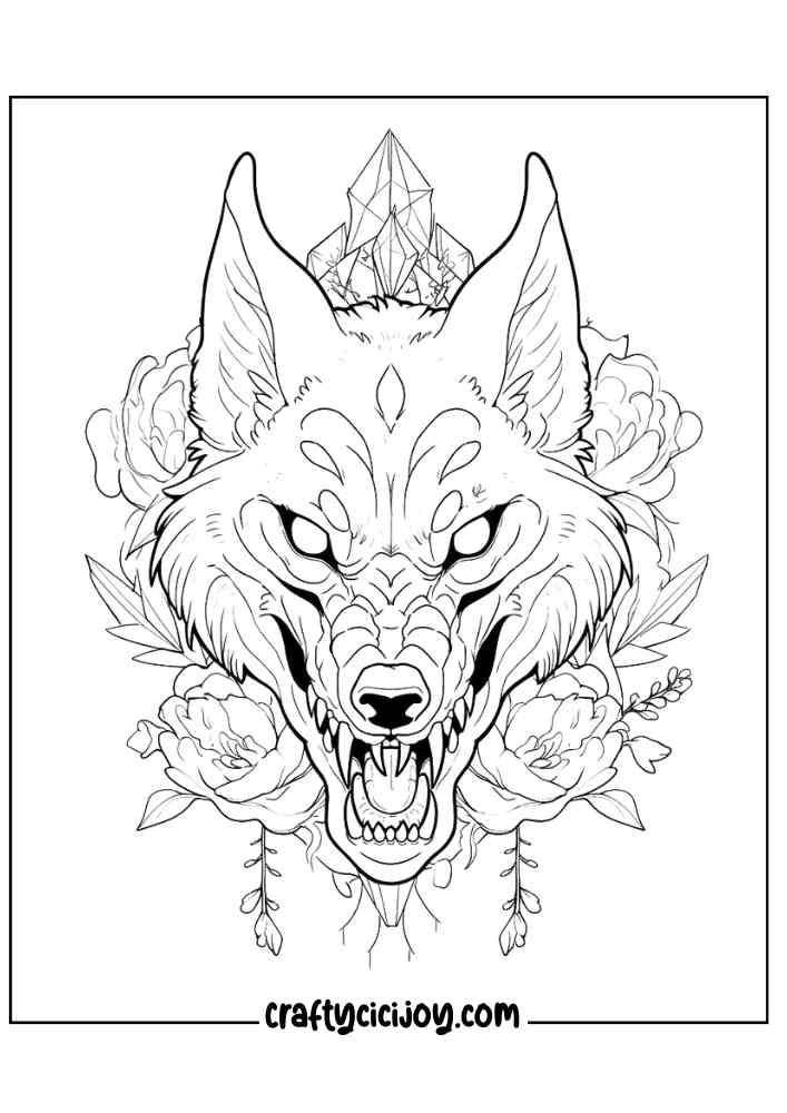 Halloween Coloring Pages For Adults 53