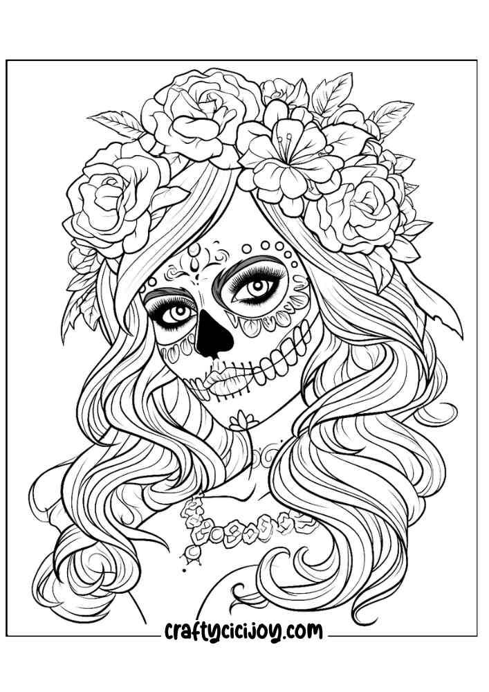 Halloween Coloring Pages For Adults 56