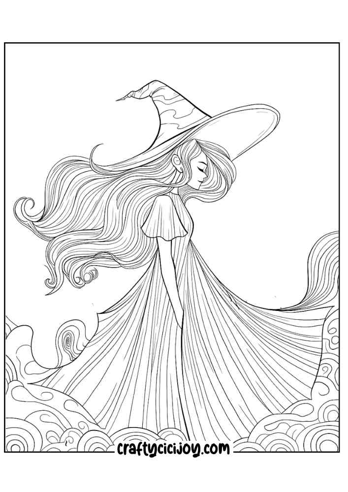 Halloween Coloring Pages For Adults 7