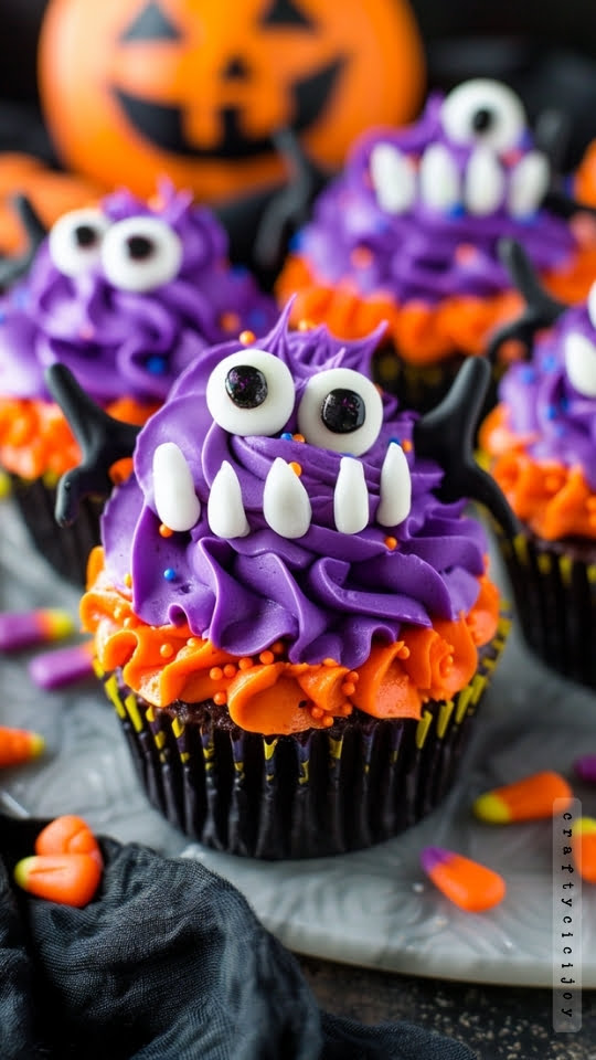 Halloween Cupcake Ideas: Easy Treats for a Hauntingly Good Time 12 Halloween Cupcake Ideas 17