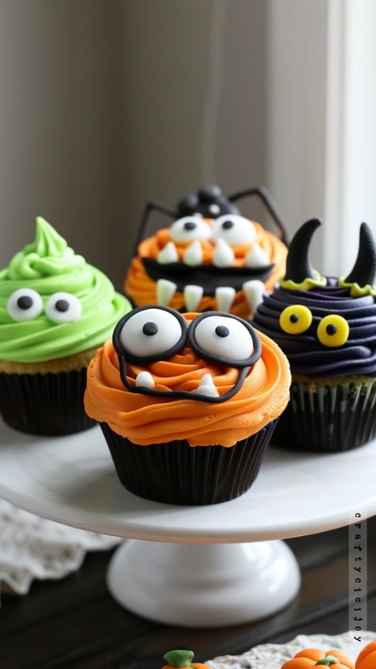 Halloween Cupcake Ideas: Easy Treats for a Hauntingly Good Time 13 Halloween Cupcake Ideas 18
