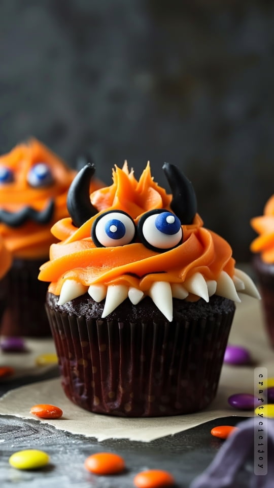 Halloween Cupcake Ideas: Easy Treats for a Hauntingly Good Time 14 Halloween Cupcake Ideas 19