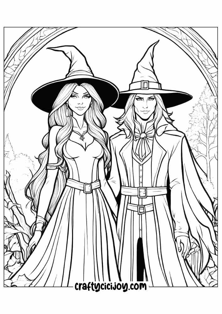 Haloween coloring pages 12