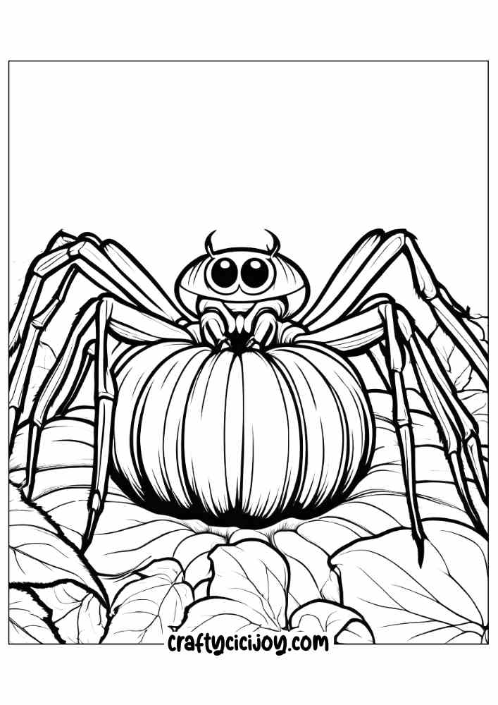 Haloween coloring pages 19