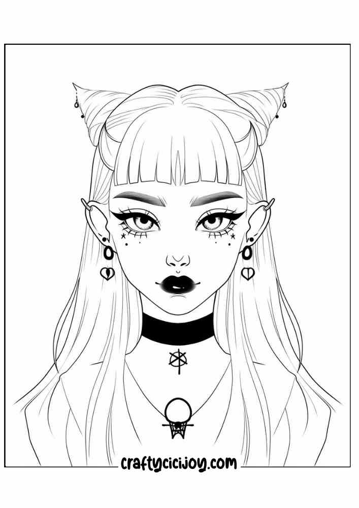 Vampire Coloring Pages 14