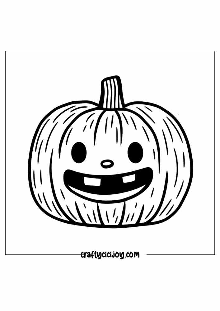 Cozy Halloween Coloring Page 29