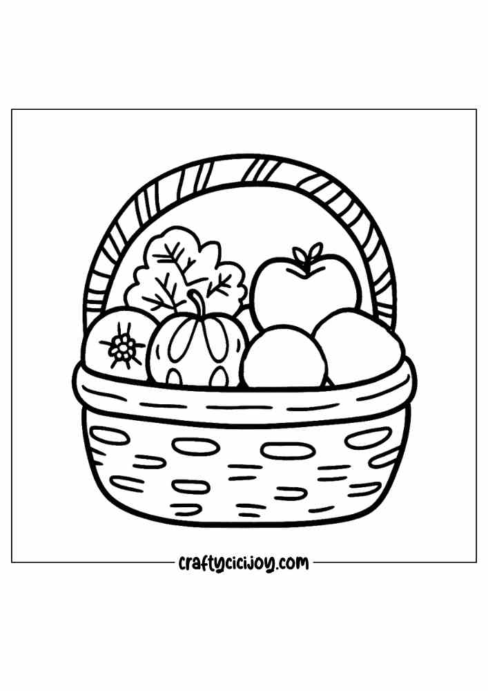 Fall Cozy Cute Coloring Page 5 1