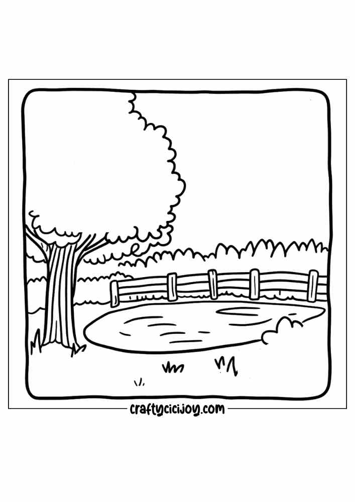 Fall Cozy Cute Coloring Page 6 1