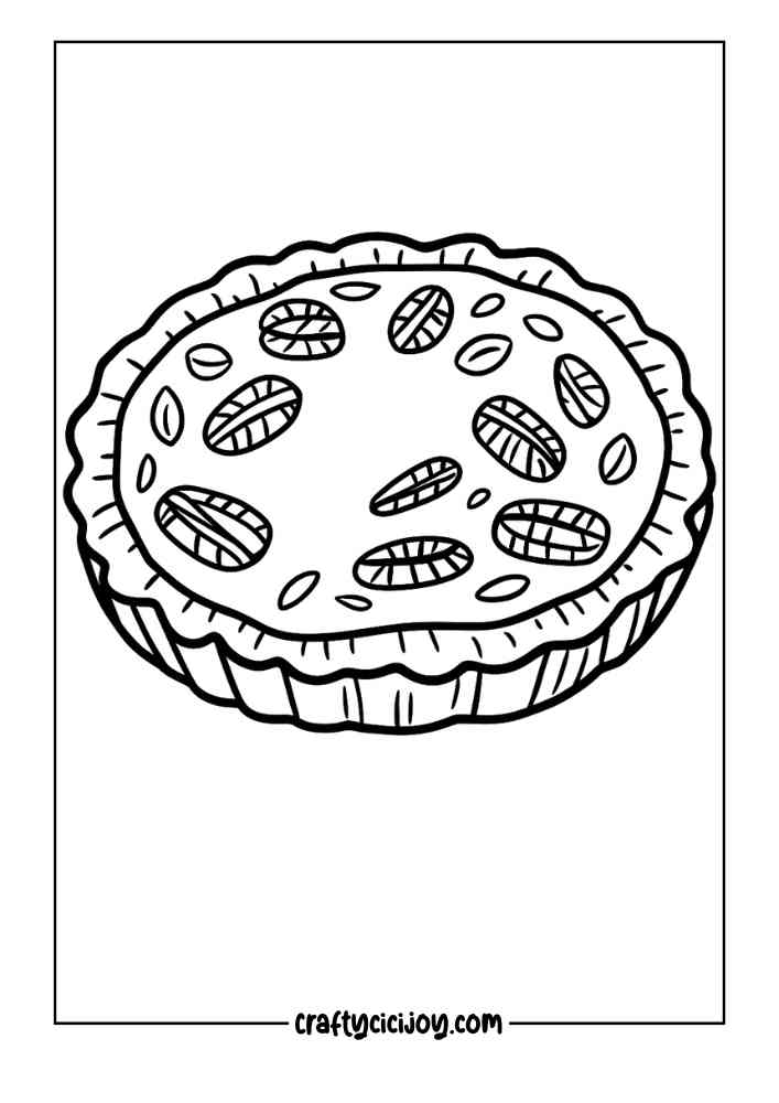 Fall Cozy Cute Coloring Page 6
